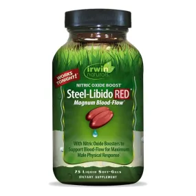 Irwin Naturals Steel-Libido Red 75 Softgels