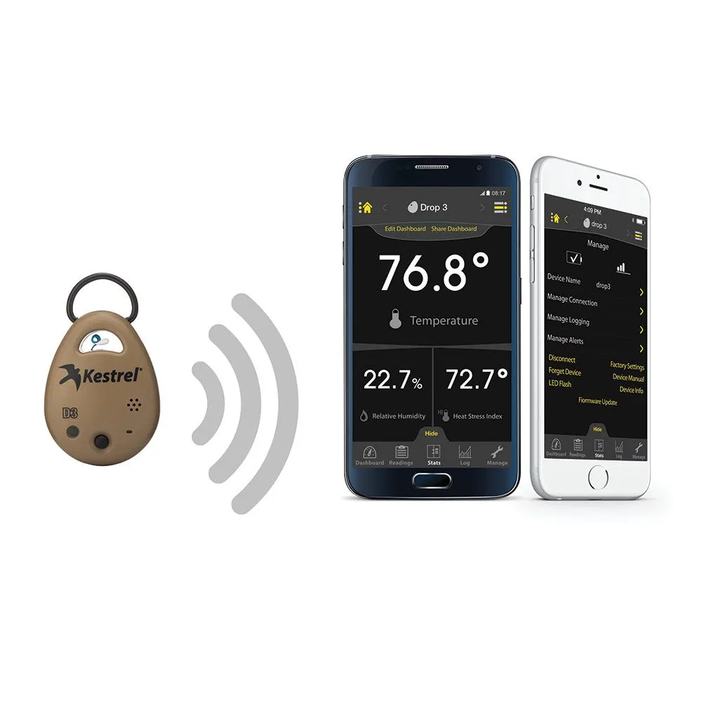 Kestrel DROP D1 Temperature & Humidity Monitor