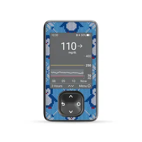 Knitted Penguins DEXCOM G7 and Stelo and G6 Touchscreen Receiver Sticker