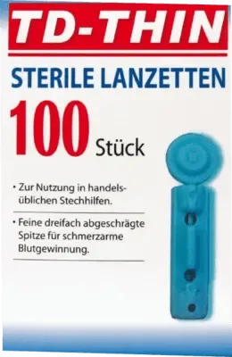 Lancet, blood glucose strips & lancets, GLUCO TEST lancets