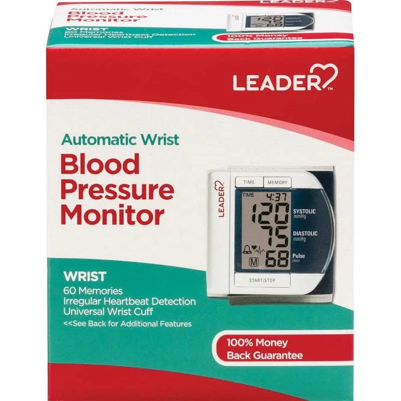 Leader Automatic Wrist Blood Pressure Monitor
