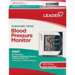 Leader Automatic Wrist Blood Pressure Monitor