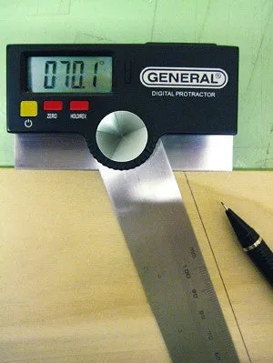 Led Digital Electronic Protractor Bevel Angle Gauge Tool Gage Protracter Ruler