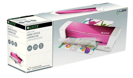 LEITZ LAMINATOR A4 H/O PINK