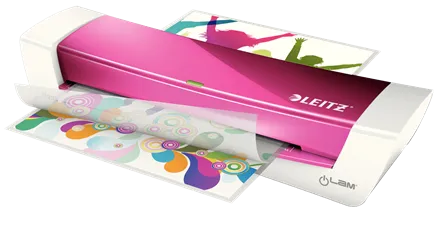 LEITZ LAMINATOR A4 H/O PINK