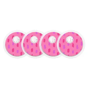 Lipstick Smudge Sticker Designed for the FreeStyle Libre 3 Sensor