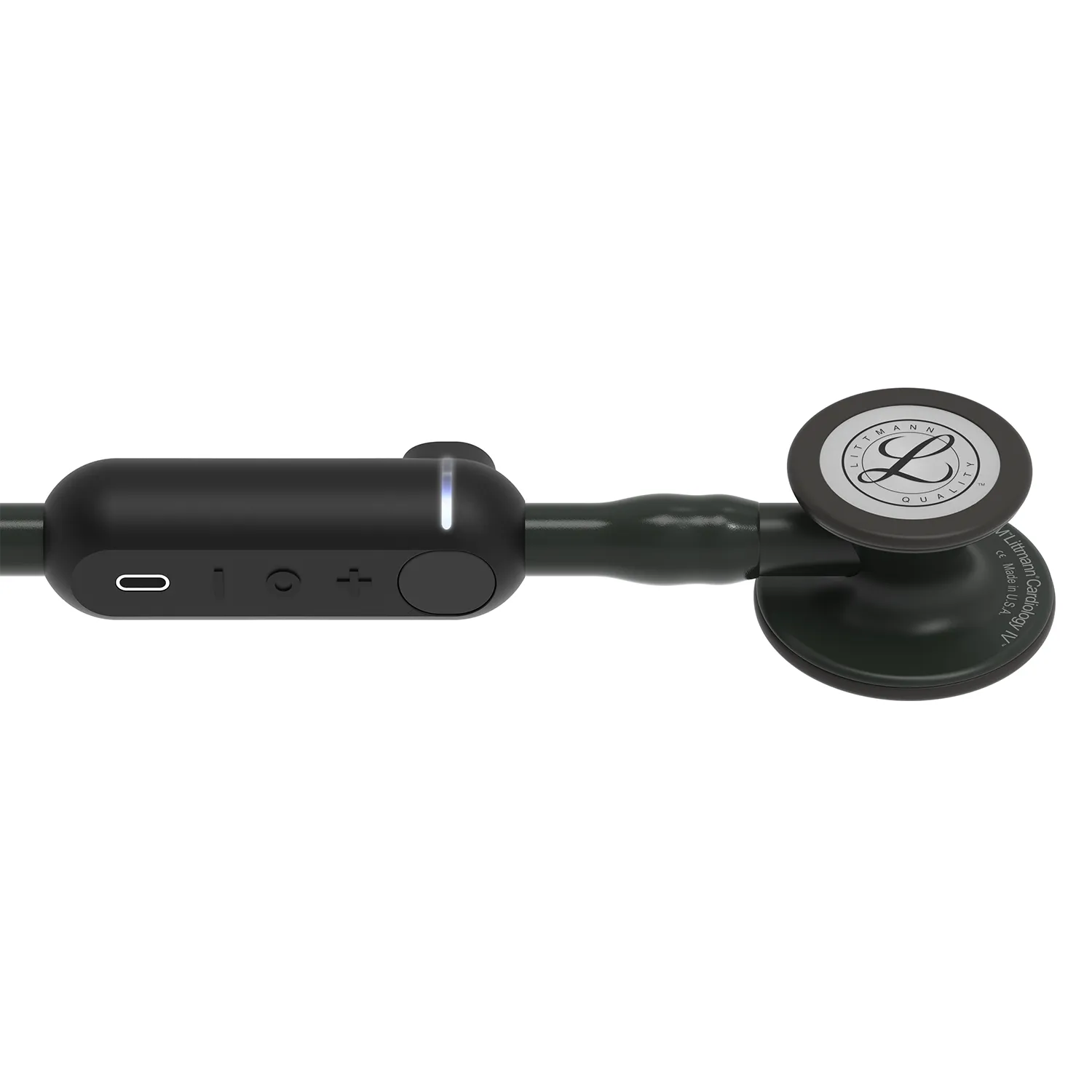 Littmann CORE Digital Stethoscope 8490 - Black - Over Engraved