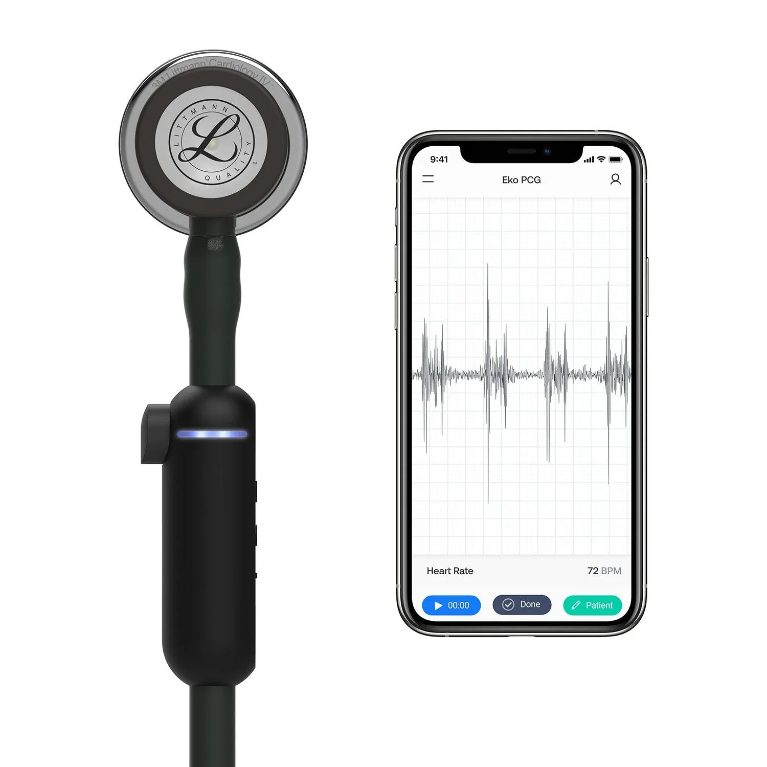 Littmann CORE Digital Stethoscope 8869 - Mirror - Over Engraved