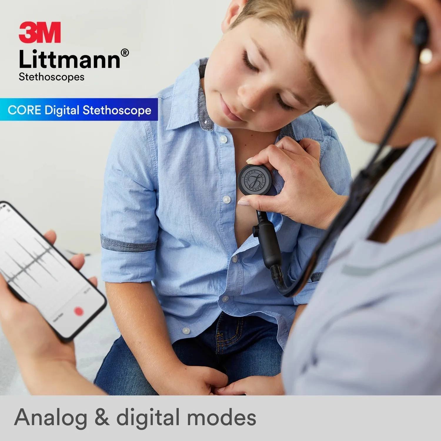 Littmann CORE Digital Stethoscope 8869 - Mirror