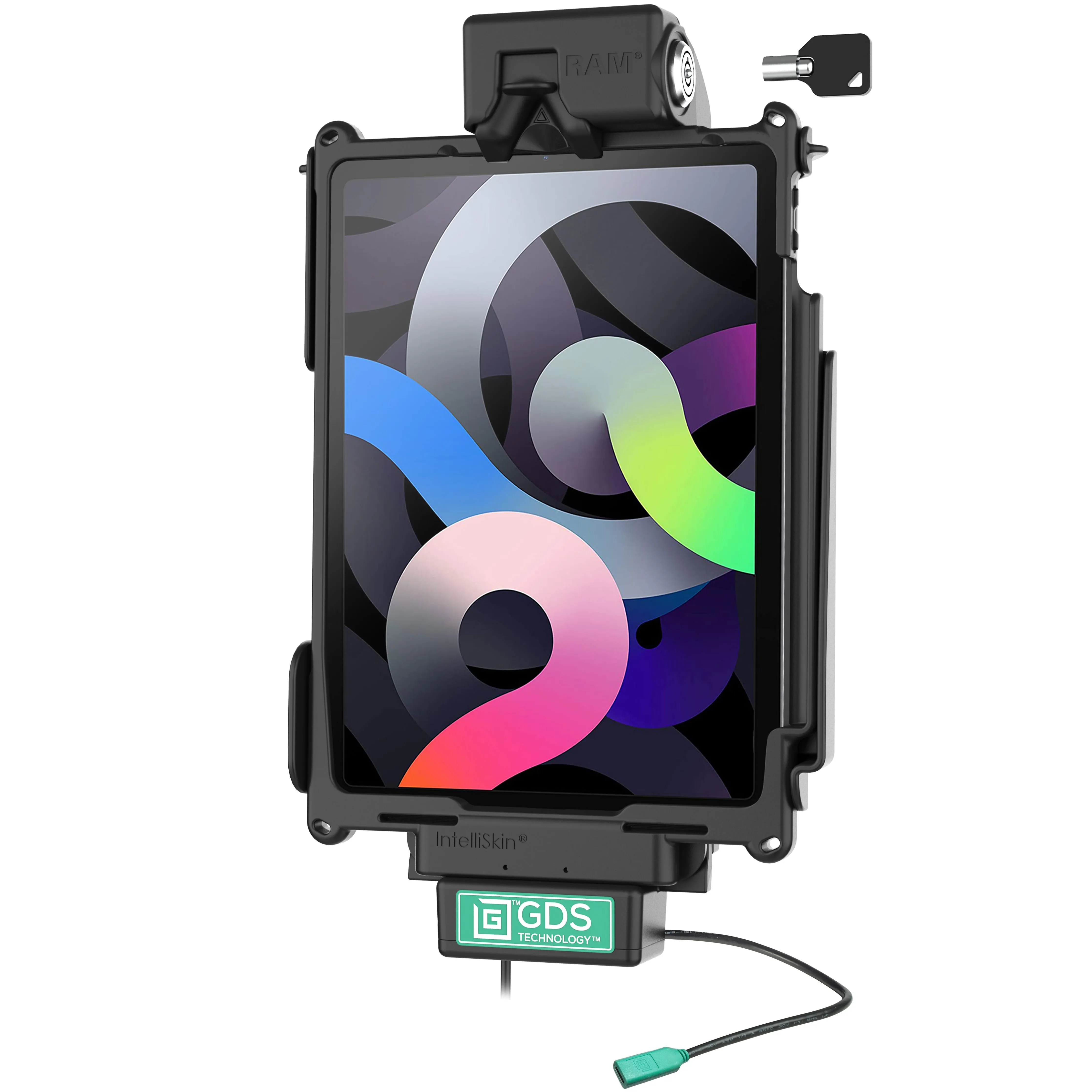 Locking GDS® Cool-Dock™ with USB-C 3.1 for iPad 10, Pro 11 & Air 11