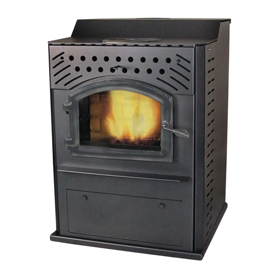 Magnum Winchester 40,000 BTU's Pedestal Corn Stove Black New
