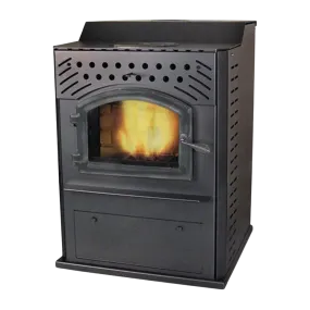 Magnum Winchester 40,000 BTU's Pedestal Corn Stove Black New