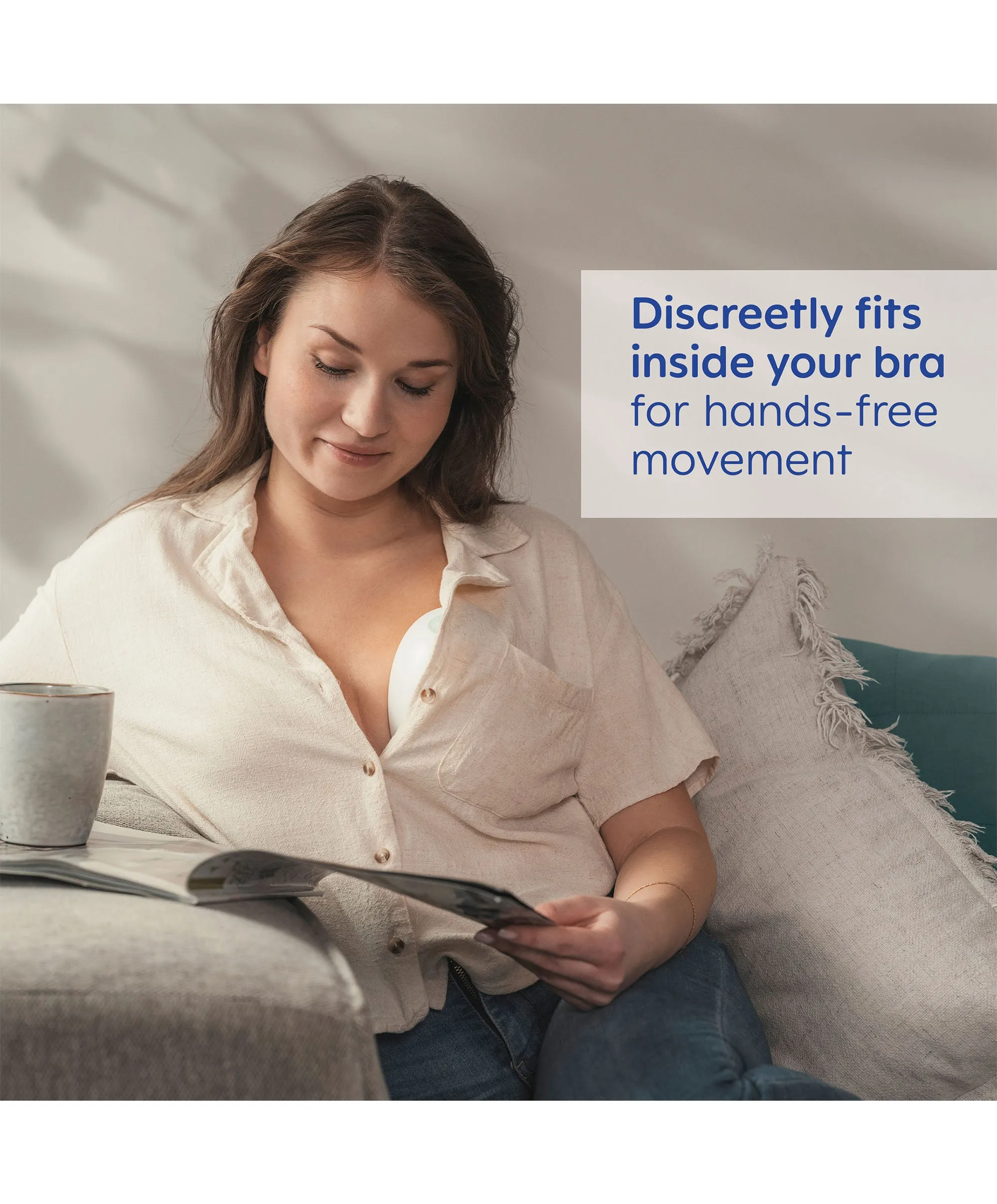 MAM Move Wearable Single Electric Breast Pump