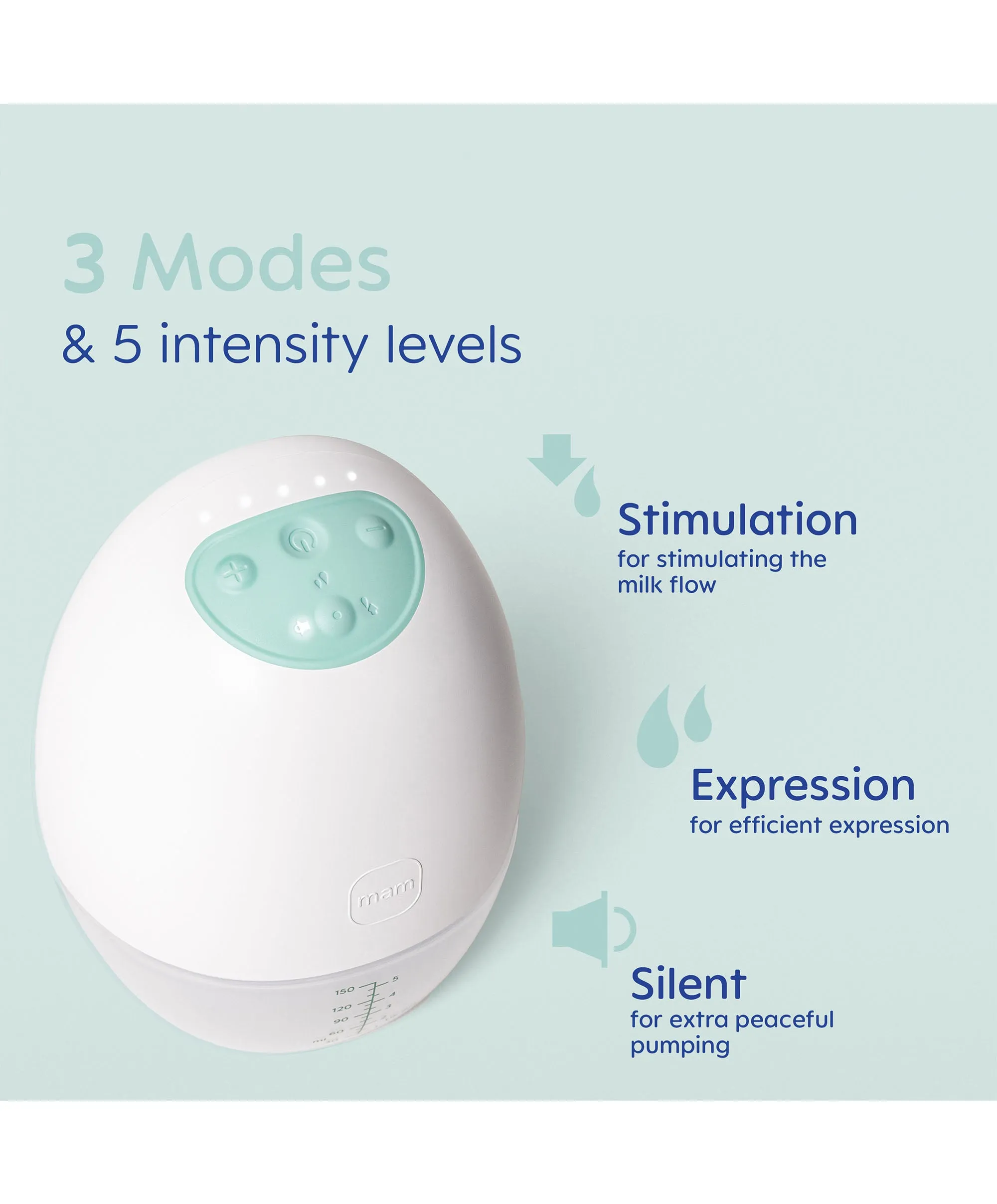 MAM Move Wearable Single Electric Breast Pump