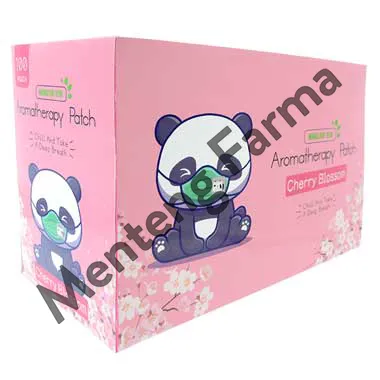 Mandjur 1918 Aromatherapy Patch Cherry Blossom Sachet (12 Patch)