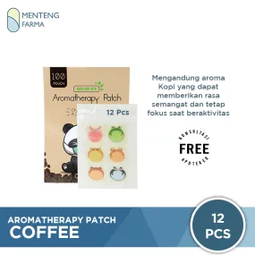 Mandjur 1918 Aromatherapy Patch Coffee Sachet (12 Patch)