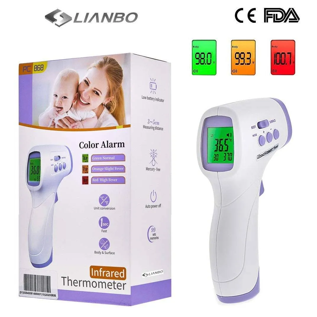 Medical Professional Infrared Thermometer Digital Non-Contact Laser Gun - F103