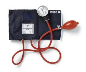 Medline Neoprene Handheld Aneroid Black Size-ADULT, 1 Count