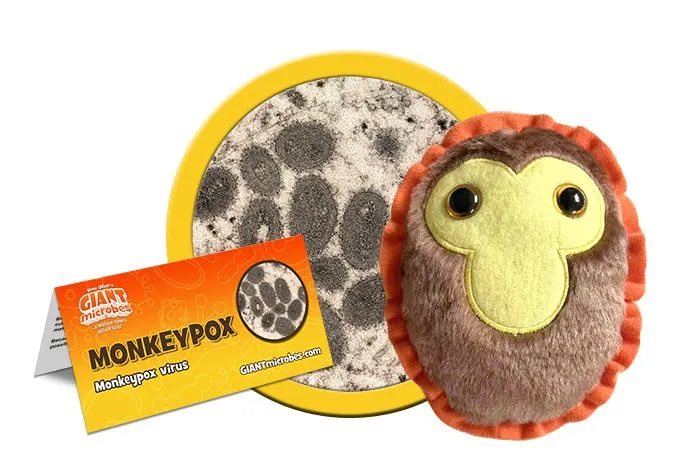 MonkeyPox Giant Microbes Plush