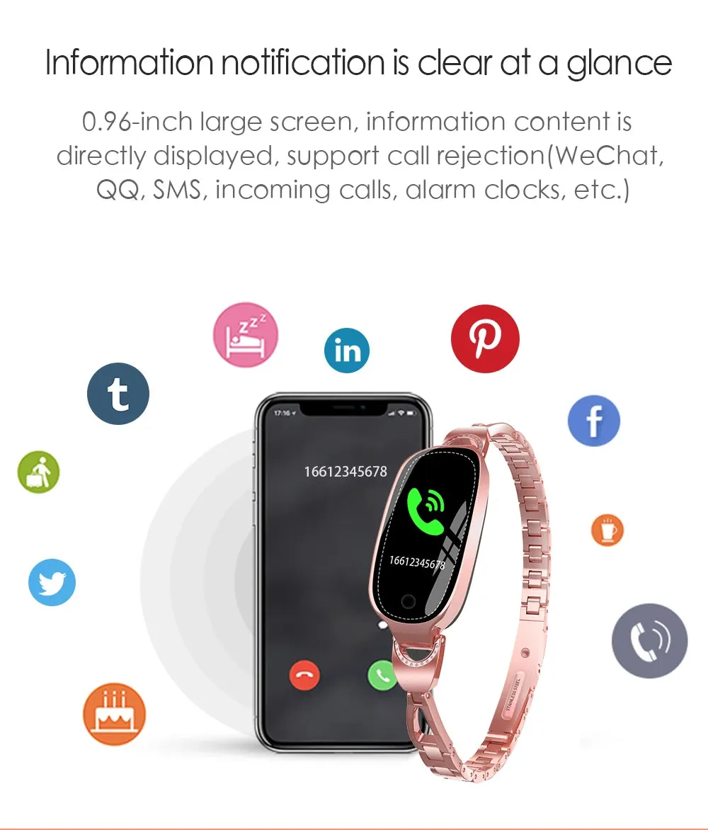 MoonDiamond™ Android and iOS Smart Watch For Women
