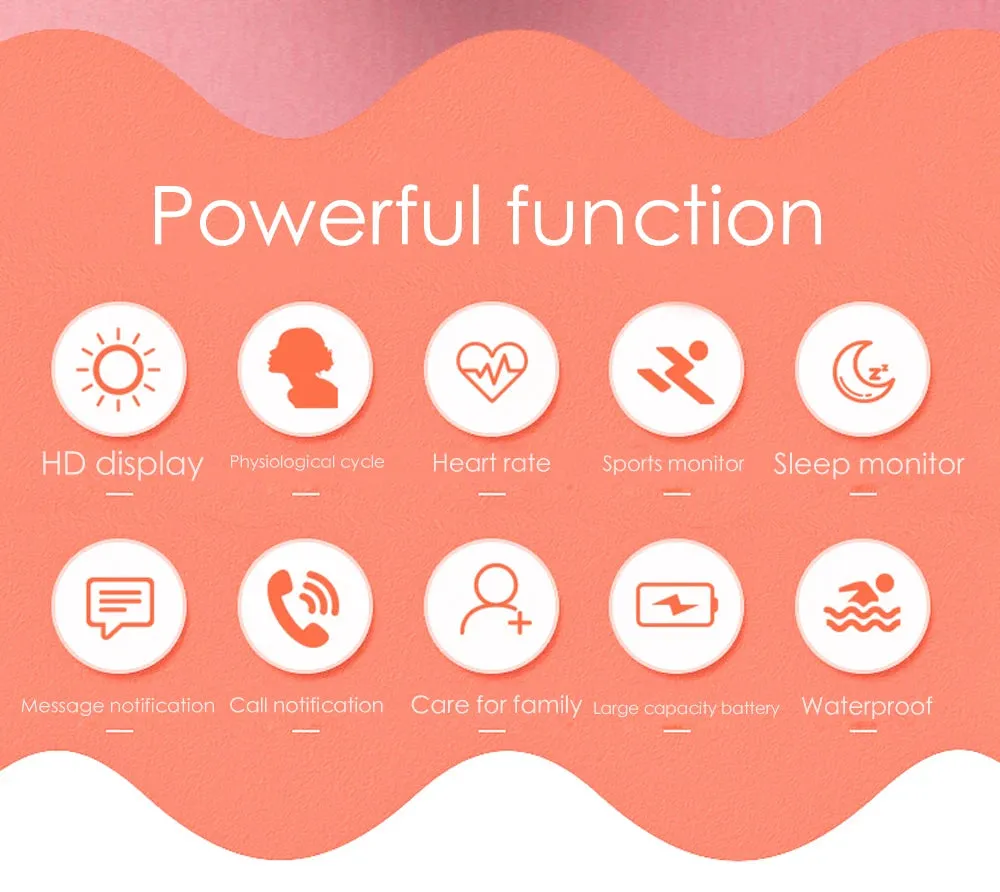 MoonDiamond™ Android and iOS Smart Watch For Women