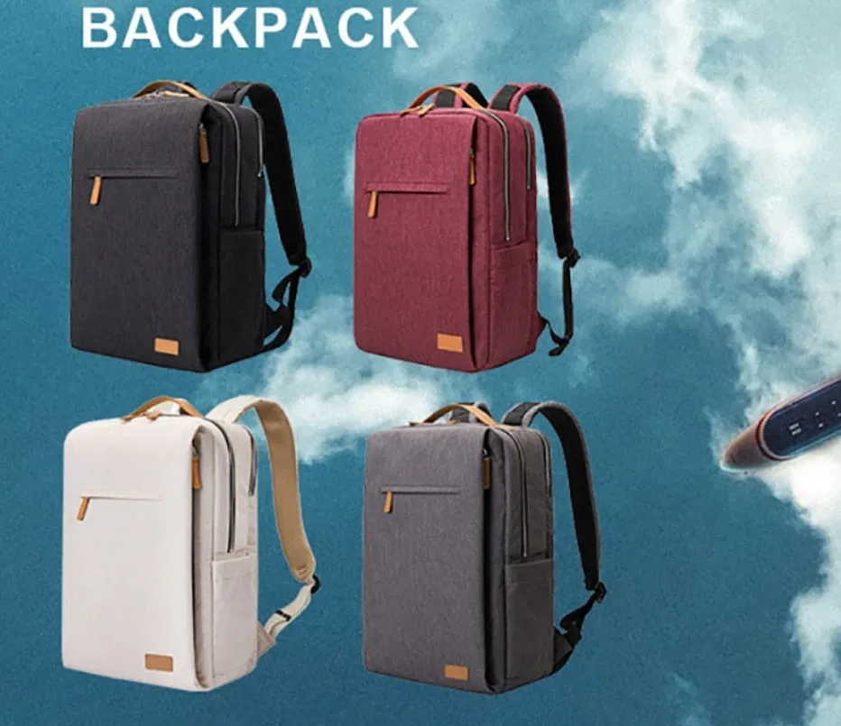 Multifunctional USB Charging Notebook Computer Backpack for Students and Travelers