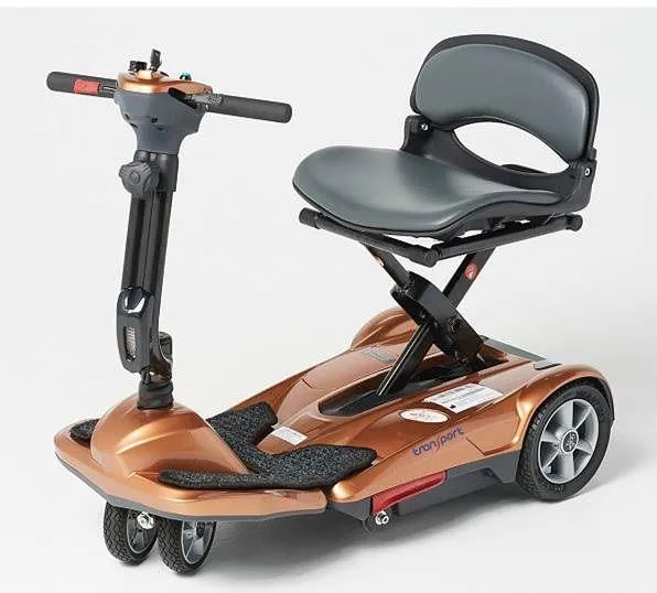 New EV Rider TranSport M 4-Wheel Folding Mobility Scooter | Max Speed 3.8 MPH | 250 LBS Weight Capacity