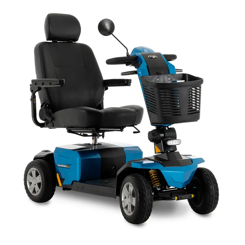 New Pride Mobility Victory LX Sport 4-Wheel Mobility Scooter | Max Speed 8 MPH | 400 LBS Weight Capacity