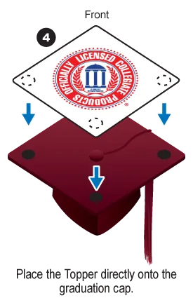 Next Stop Nursing School Grad Cap Tassel Topper