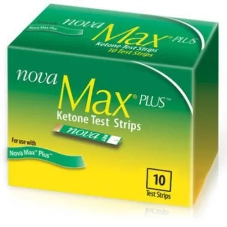 Nova Max Plus Ketone Test Strips
