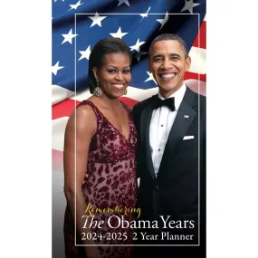 Obama Years: Two Year Pocket Calendar/Planner (2024-2025)