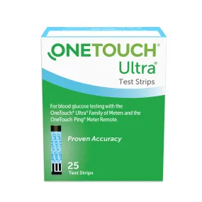 OneTouch Ultra Test Strips, 25 Count