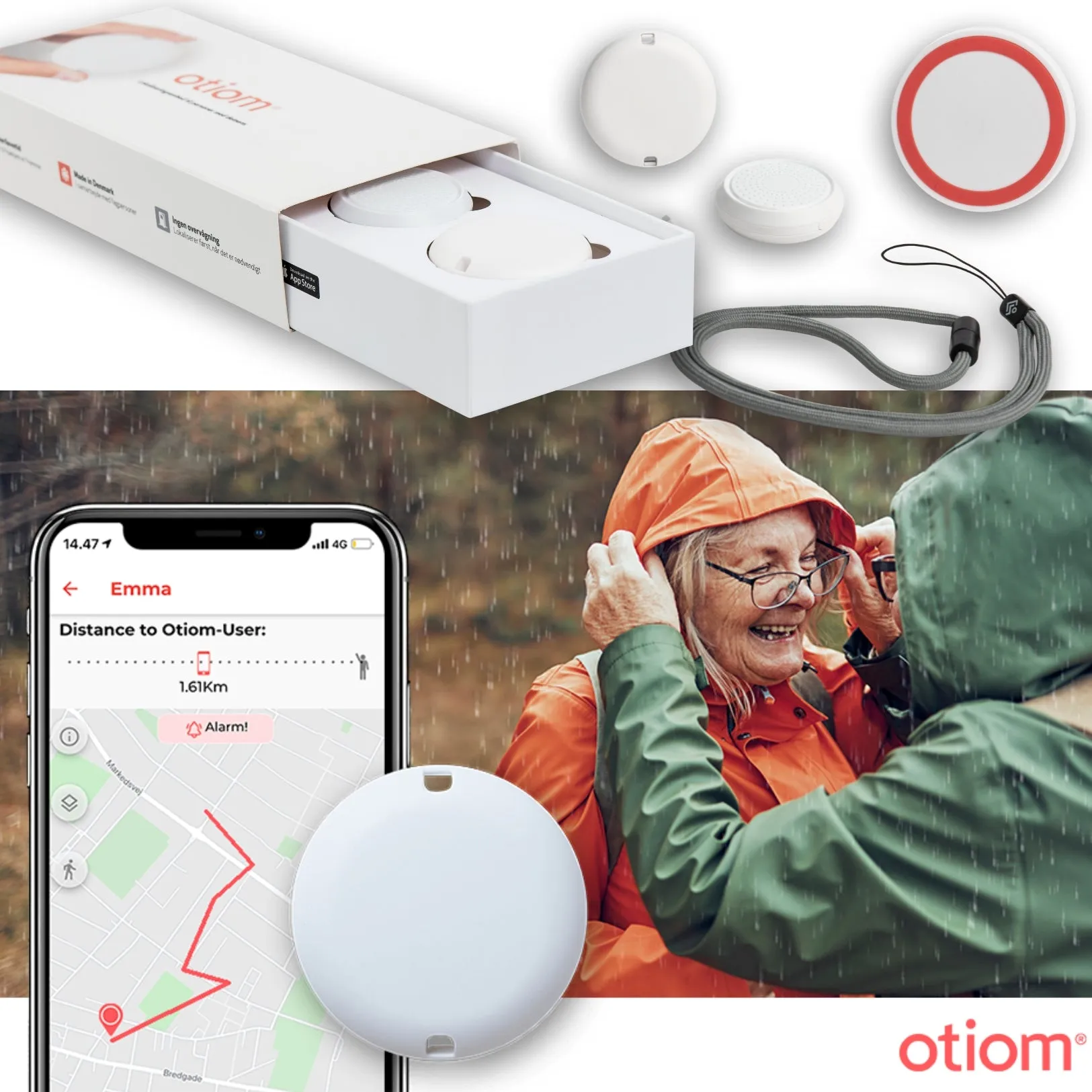 Otiom - GPS locator tag