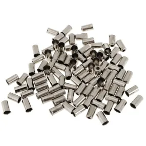 Pack Of 100 Lightweight Bike Brake Inner  End Caps 5mm