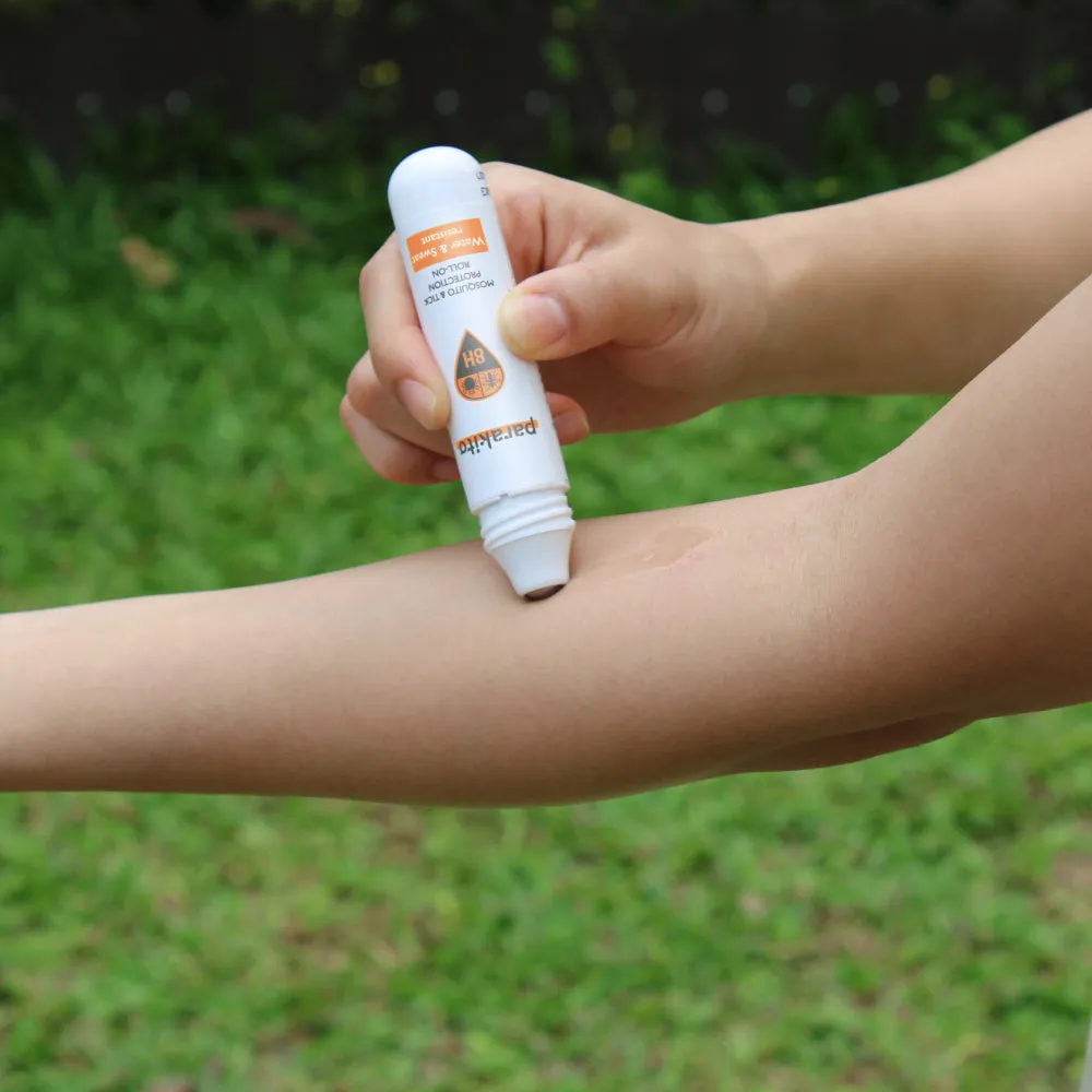 Parakito Mosquito & Tick Protection Roll-On - Water & Sweat Resistant 20ml