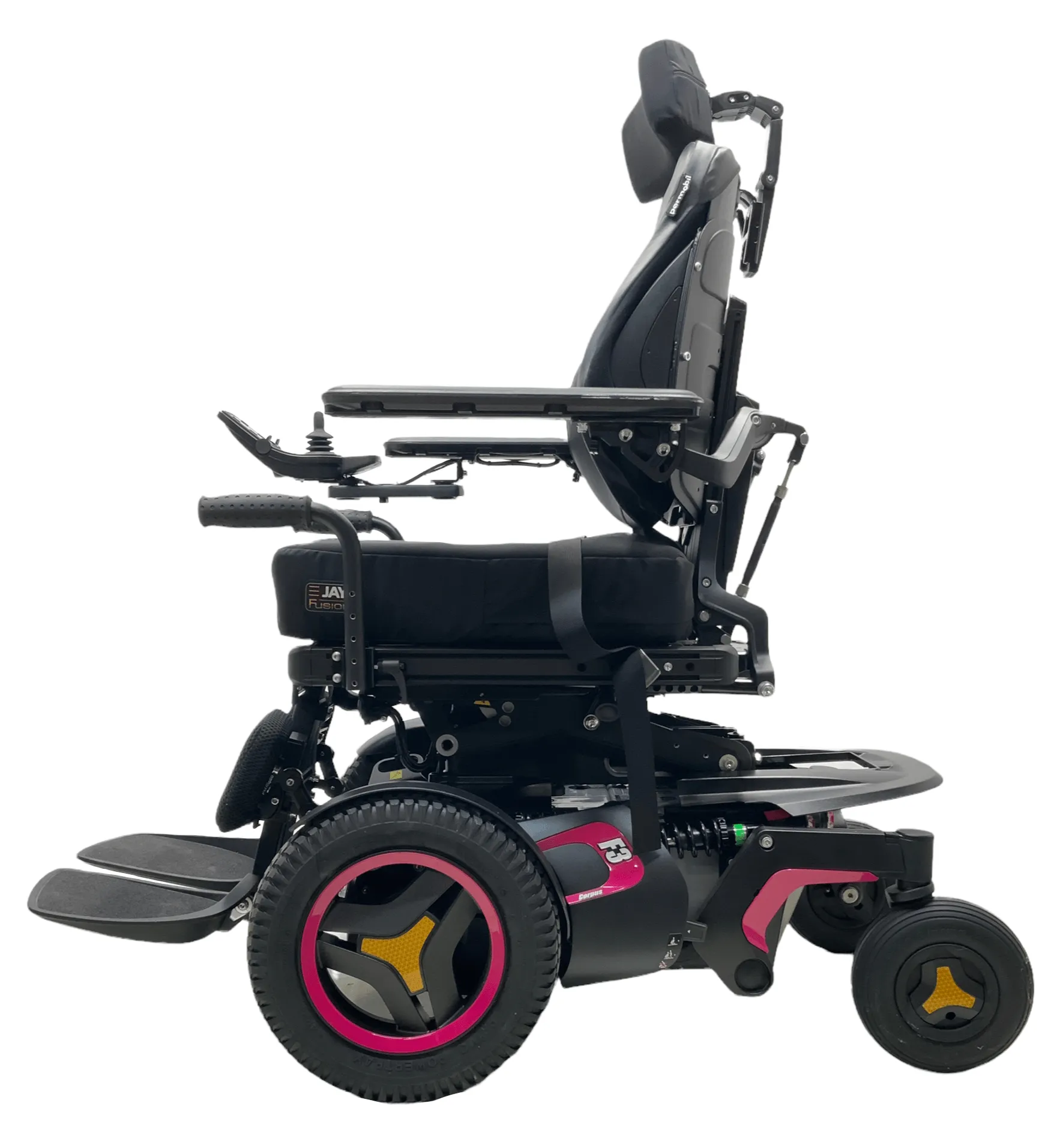 Permobil F3 Corpus Power Wheelchair | 17" x 18" Seat | Tilt | Only 3 Miles!