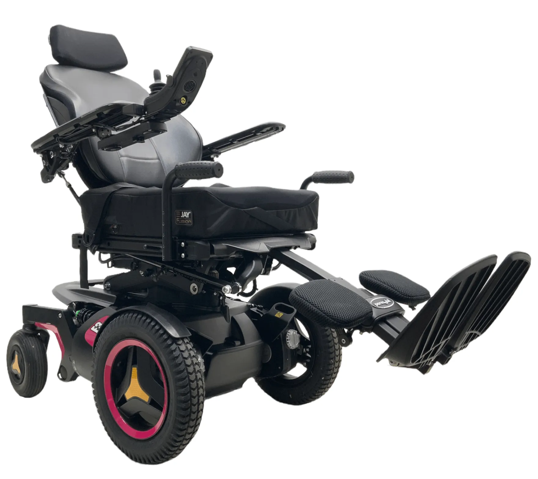 Permobil F3 Corpus Power Wheelchair | 17" x 18" Seat | Tilt | Only 3 Miles!