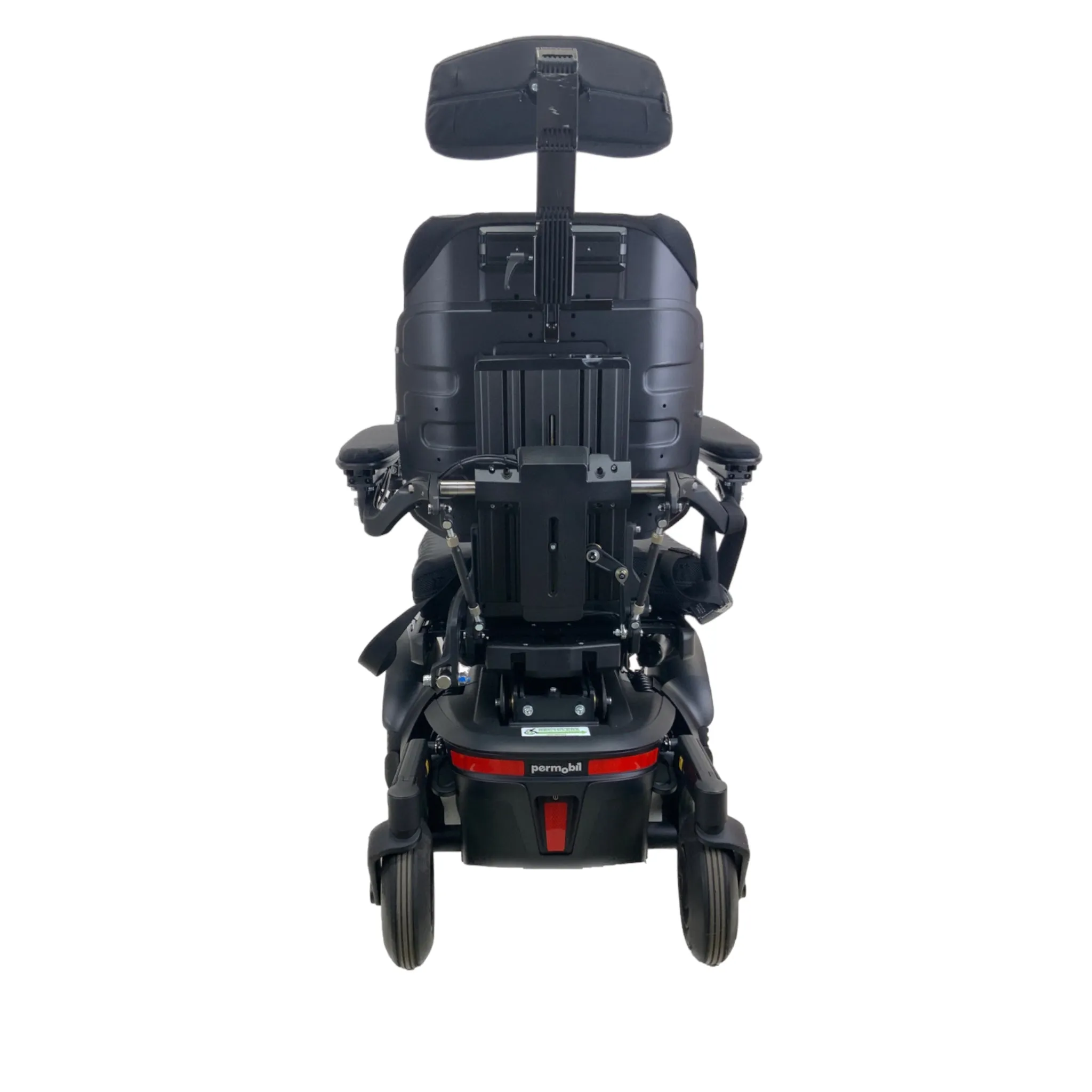 Permobil F3 Rehab Power Chair - Tilt, Recline, Power Legs | 17" x 21" Seat | Only 4 Miles!