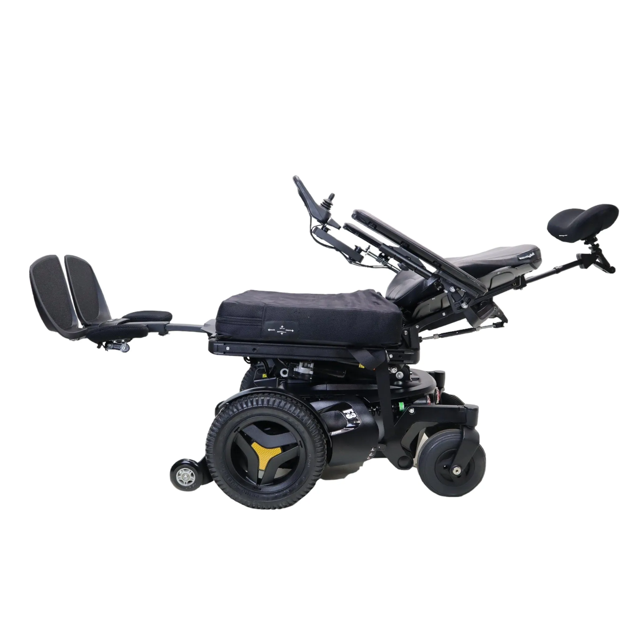 Permobil F3 Rehab Power Wheelchair | 19" x 20" Seat | Tilt, Recline & Power Legs