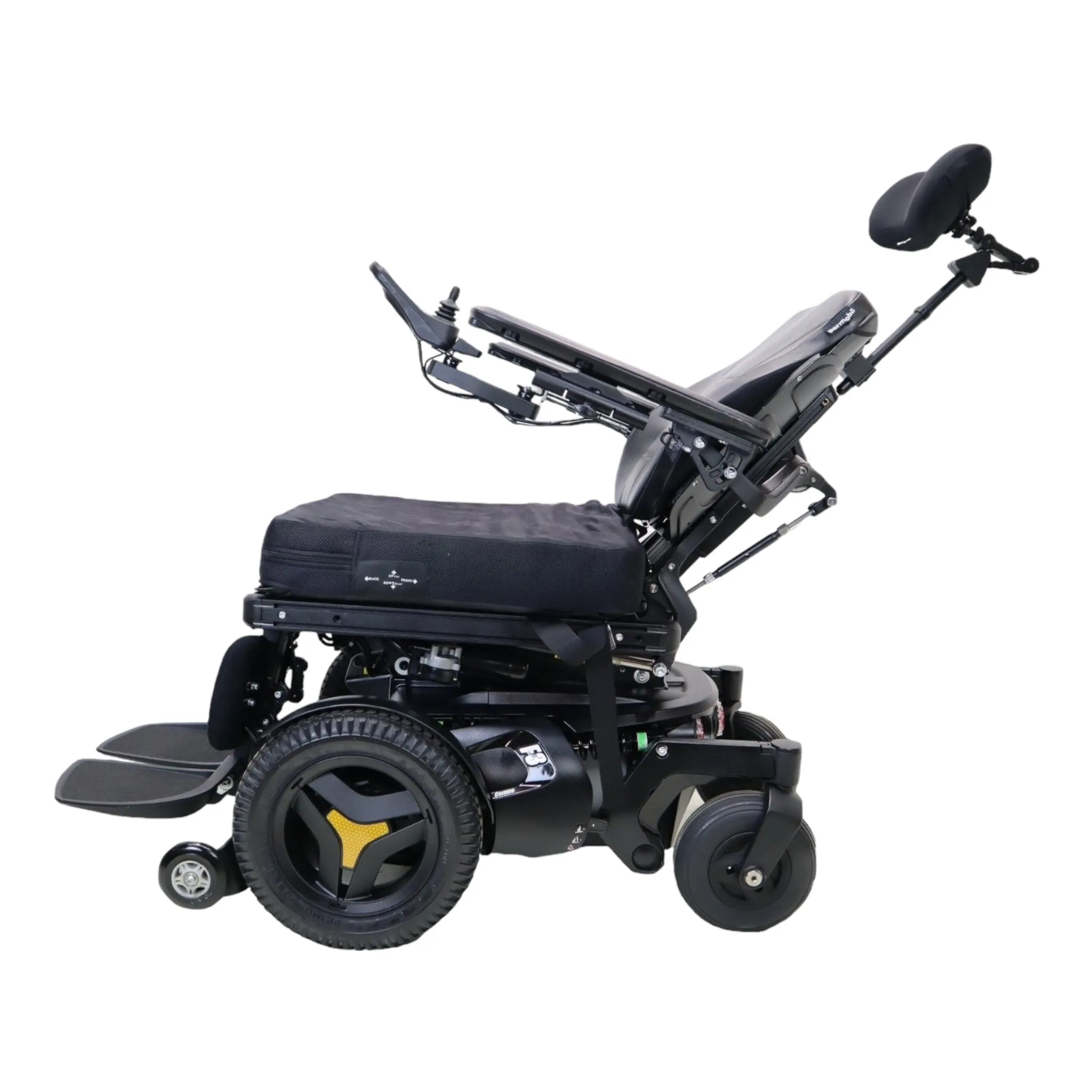 Permobil F3 Rehab Power Wheelchair | 19" x 20" Seat | Tilt, Recline & Power Legs