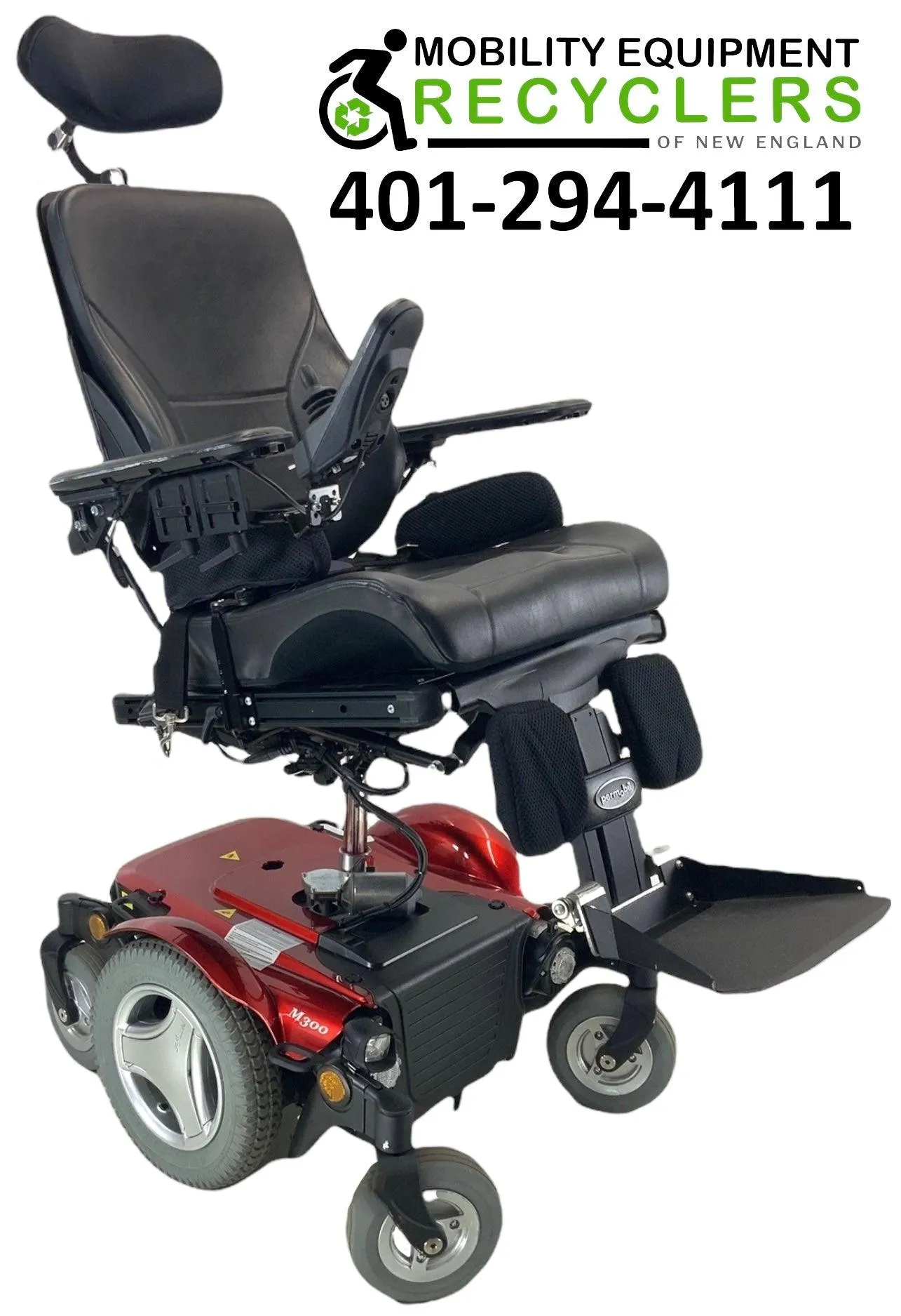 Permobil M300 Rehab Power Chair | 19 x 20 Seat | Tilt, Seat Elevate | Like New!