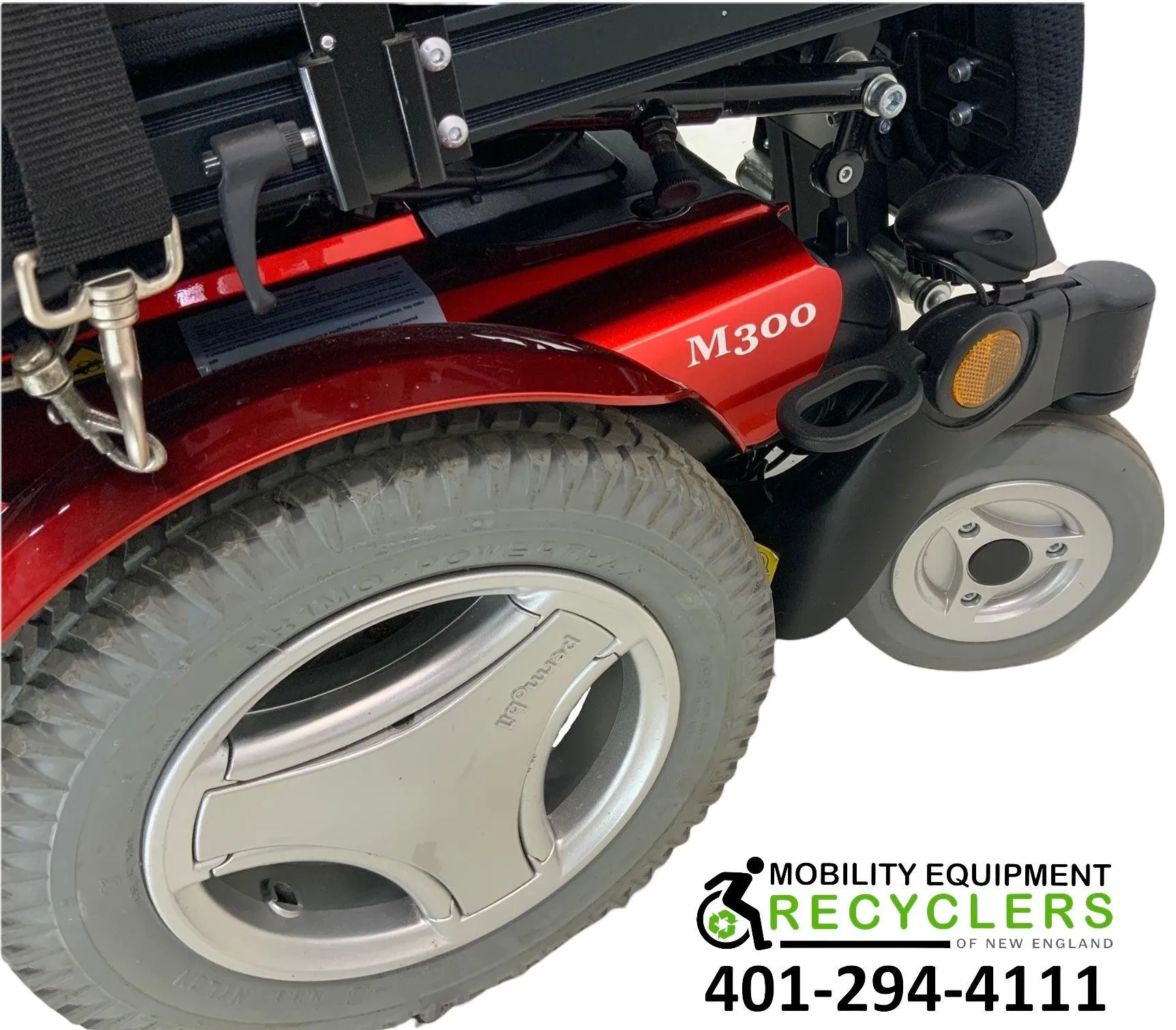 Permobil M300 Rehab Power Chair | 19 x 20 Seat | Tilt, Seat Elevate | Like New!