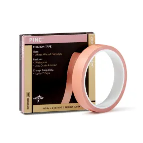 Pinc Zinc Oxide Fixation Tape, 1/2" x 5 yd. (case of 36)