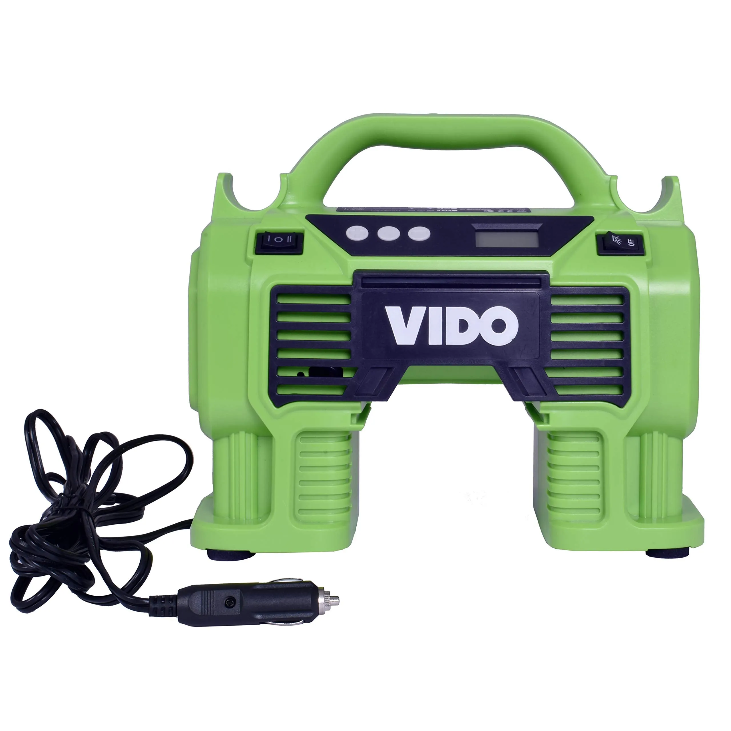 Plantex Portable Electric Inflator Pump for Bicycle, Motorbikes & Car, Football air Pump