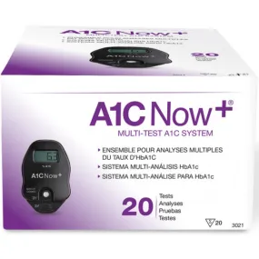 Polymer Technology Systems Test Kit Diabetes Monitoring Blood Sample, Box of 20 (2 Pack)