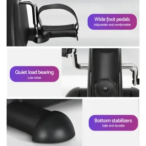 Portable Pedal Exerciser w/ LED Display, Quiet, & Adjustable Resistance - Everfit
