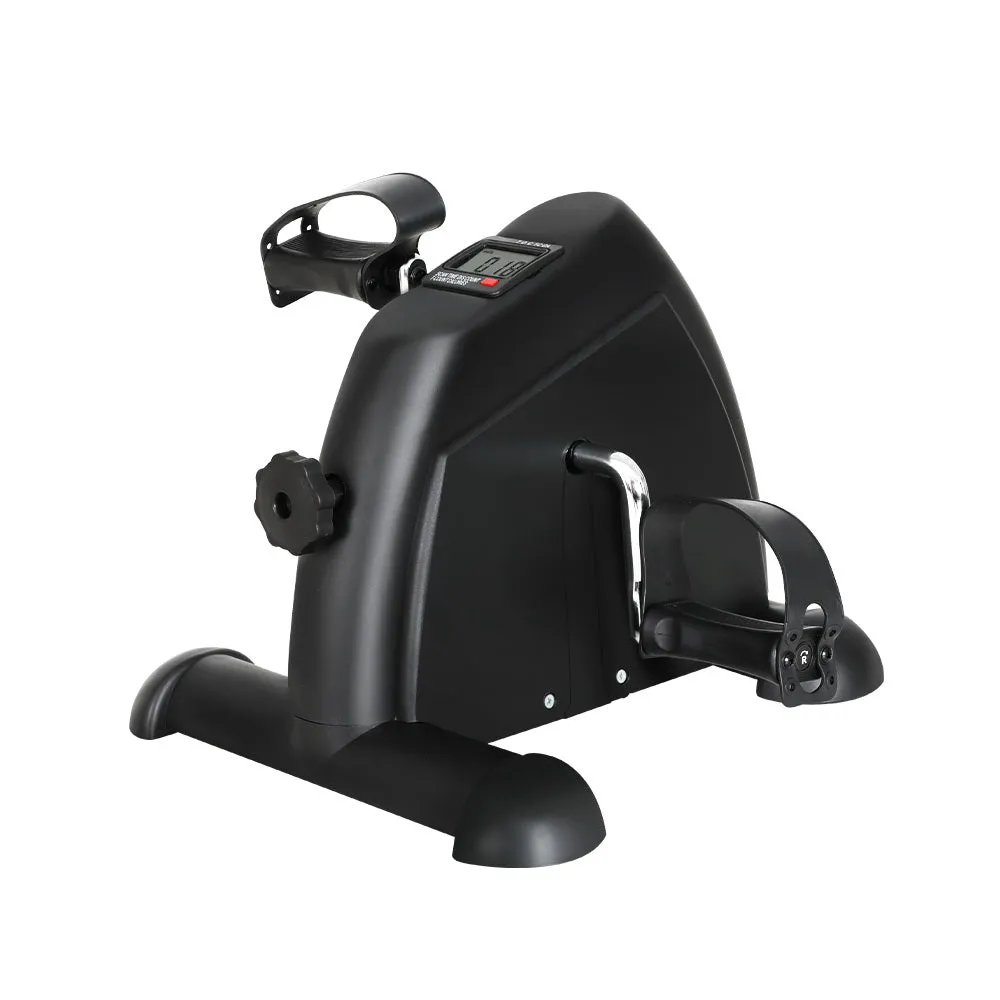 Portable Pedal Exerciser w/ LED Display, Quiet, & Adjustable Resistance - Everfit
