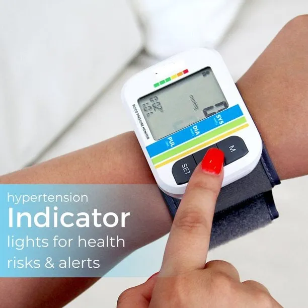 Portable Wrist Blood Pressure Monitor