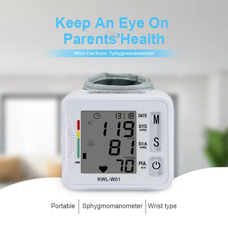 Portable Wrist Type Sphygmomanometer