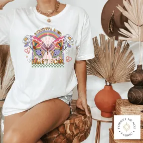 Positive Mind, Happy Soul, Sublimation Heat Transfer